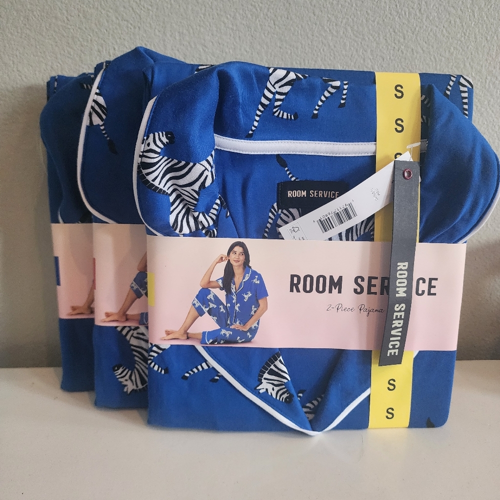 Brand New Womens Room Service PJ Set